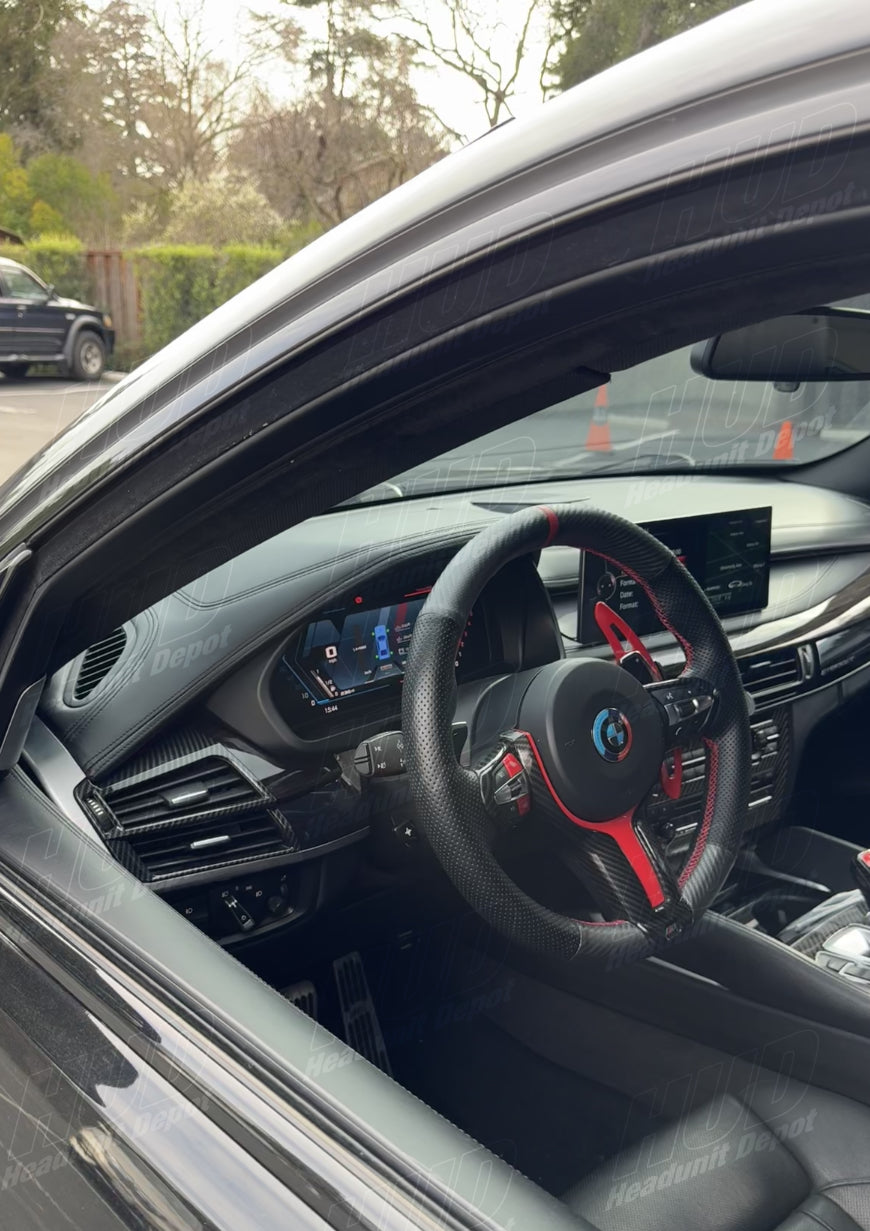 HUD Digital Instrument Cluster for BMW X