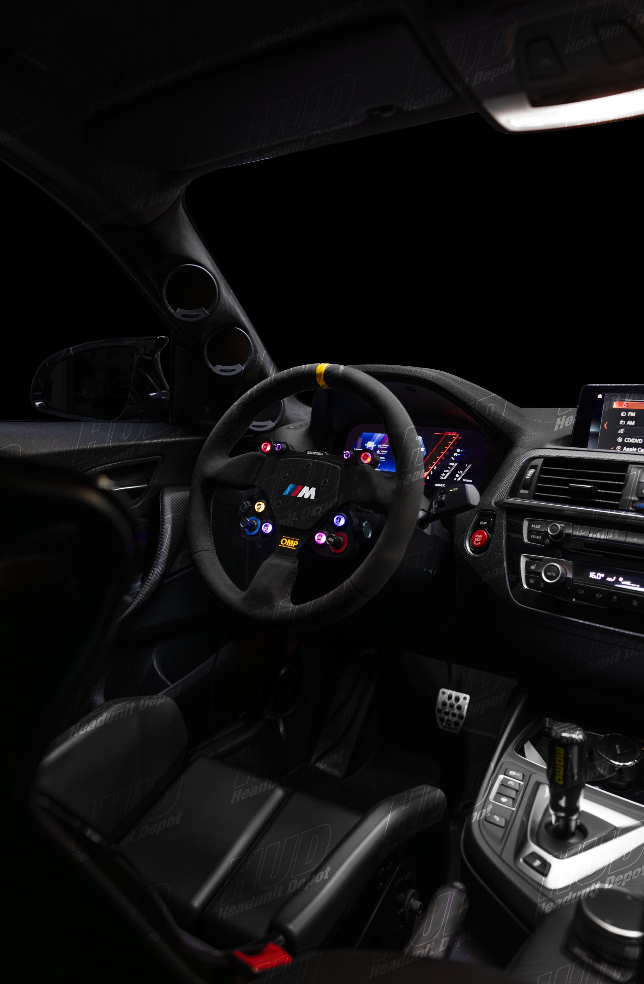 HUD Digital Instrument Cluster for BMW M